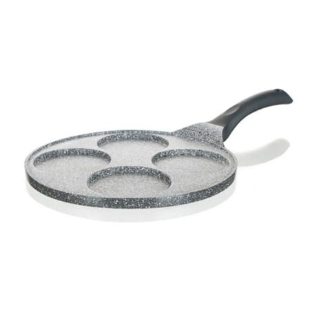 Banquet Panvica na 4 lievance s nepriľnavým povrchom Granite Grey 26 cm