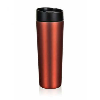 BANQUET Termohrnček cestovný TRAVELER 300 ml, červená