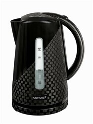 Concept RK2321 Rýchlovarná kanvica 1,8 l, čierna,