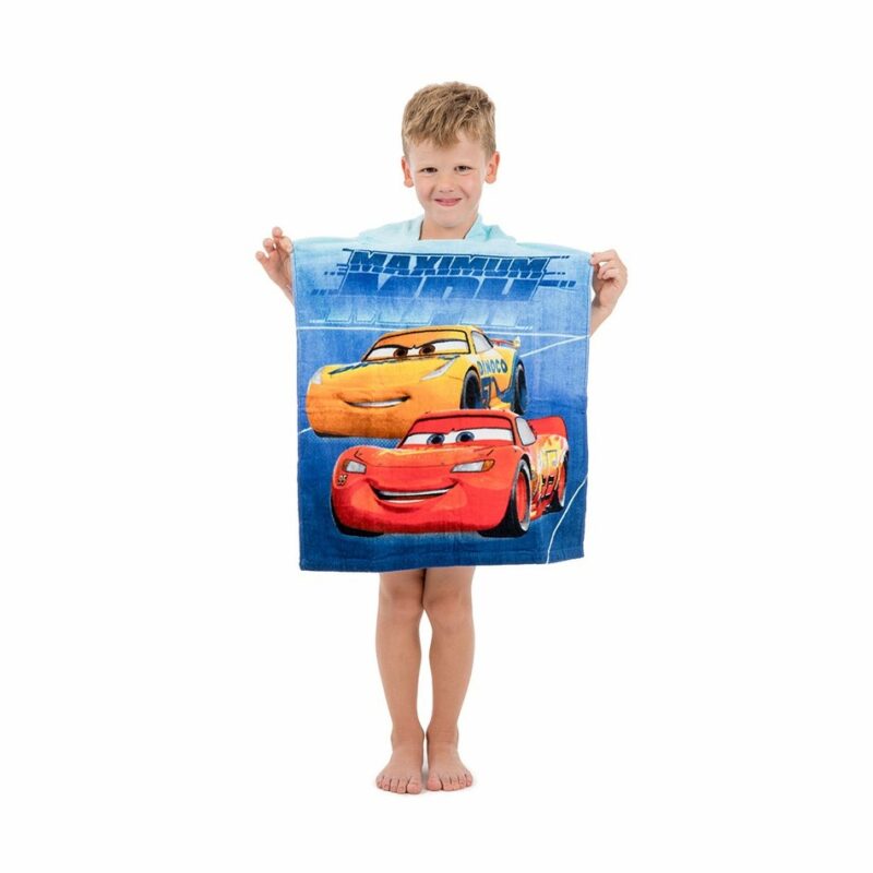 Jerry Fabrics Detské pončo Cars, 50 x 115 cm