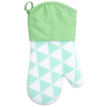 Domarex Kuchynská silikónová chňapka Home Chef mätová, 30 cm