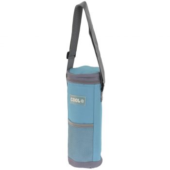 Koopman Chladiaca taška na fľašu Cool breeze modrá 1,5 l