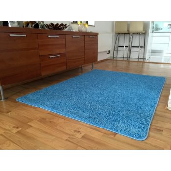 Vopi Kusový koberec Color shaggy modrá, 80 x 150 cm