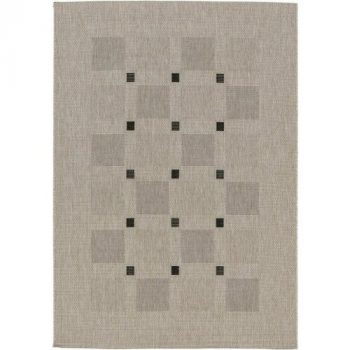 Spoltex Kusový koberec Floorlux silver/black 20079, 60 x 110 cm