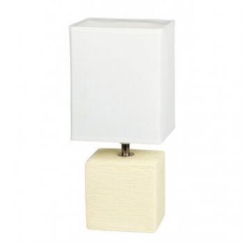 Stolná lampa izbová, krémová, Rabalux