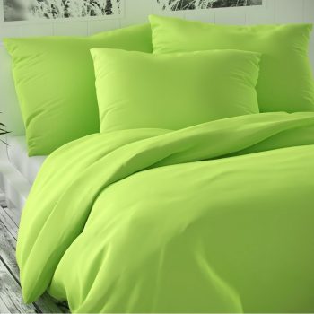 Kvalitex Saténové obliečky Luxury Collection svetlozelená, 240 x 200 cm, 2 ks 70 x 90 cm
