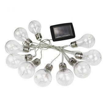 Sharks Solárne osvetlenie Žiarovky, 10 LED