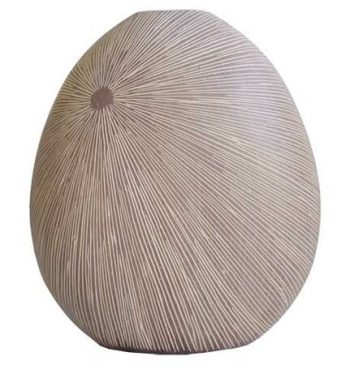 StarDeco Váza v prírodných farbáchch, 29,5 cm
