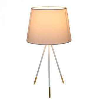 Tempo Kondela Stolná lampa Jade 5, biela