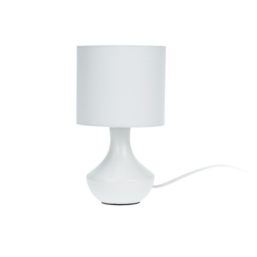 Stolná lampa Silleda, biela