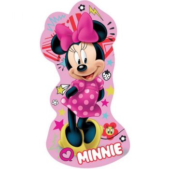 Jerry Fabrics Tvarovaný vankúšik Minnie pink, 31 x 16 cm