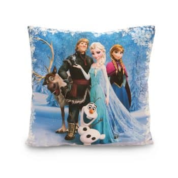 Jerry Fabrics Vankúšik Ľadové kráľovstvo Frozen, 40 x 40 cm,
