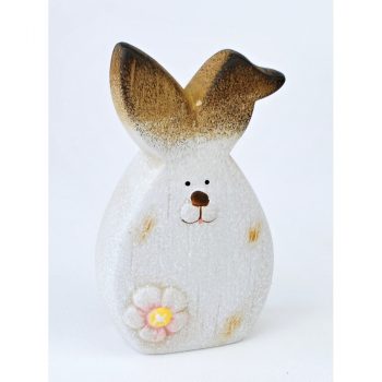 Veľkonočný keramický zajačik Floret, 14,5 cm, 14,5 cm