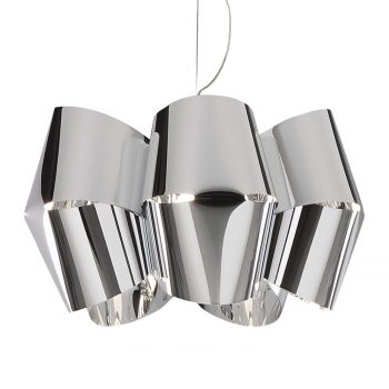 Závesná lampa Mini Alien pochrómovaná