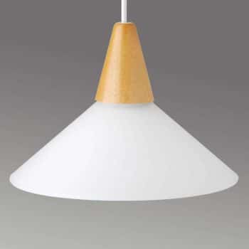 Puristická závesná lampa Pastell