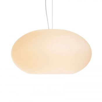 Casablanca Aih – závesná lampa 38 cm krémová matná
