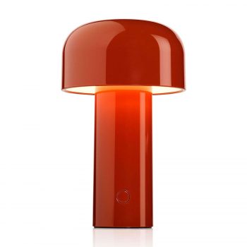 FLOS Bellhop dobíjateľná LED lampa tehlovočervená