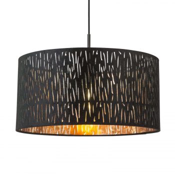 Závesná lampa Tuxon, okrúhle, 40 cm