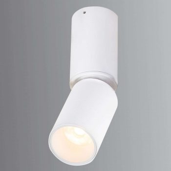 Pohyblivé stropné LED svetlo Luwin z hliníka