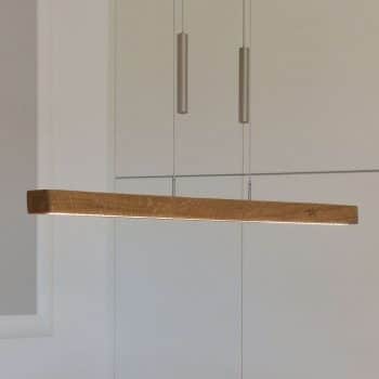 SrdceKrv Leonora závesné LED svietidlo orech 121cm