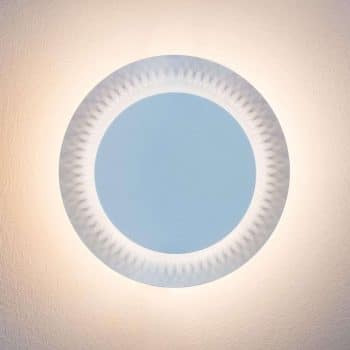 Nástenné LED svietidlo Shine biely kryt