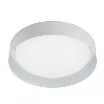 Stropné LED svietidlo Crew 2, Ø 26 cm biele