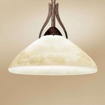 Vidiecka závesná lampa Samuele 1-pl.