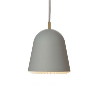 LE KLINT Caché – závesná lampa, sivá, 16 cm