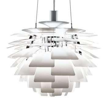 Louis Poulsen PH Artichoke – závesná lampa biela
