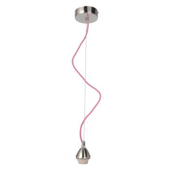 Závesná lampa Silas s farebným textilným káblom