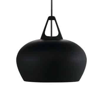 Pôsobivá závesná lampa Belly. Ø 29 cm