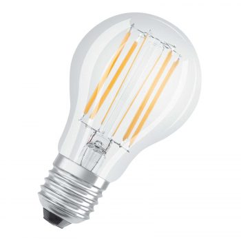 OSRAM LED žiarovka E27 8W Filament 4000K číra