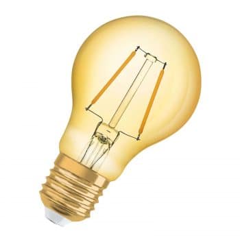 OSRAM LED E27 1,4W Vintage Classic A zlatá