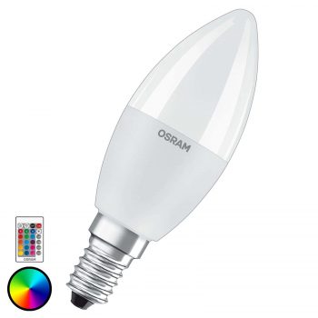 OSRAM LED žiarovka E14 5,5W Star+ sviečka matná