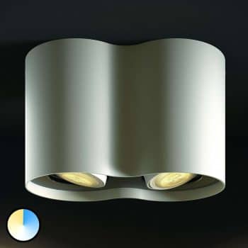 Philips Hue White Ambiance Pillar Spot 2-pl biele