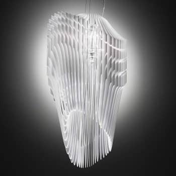 Slamp Avia – závesná lampa, biela