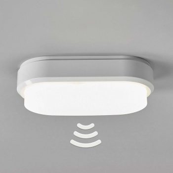 Bulkhead oválne stropné LED svietidlo so snímačom