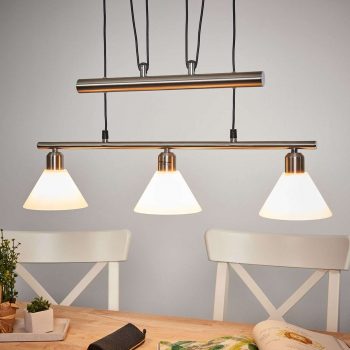 Výškovo nastaviteľná lampa s tiahlom viacplameňová