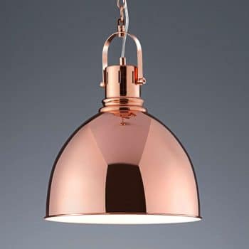 Medená závesná lampa Tores