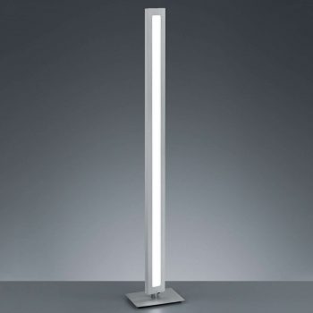 Puristicky navrhnutá stojaca LED lampa Silas