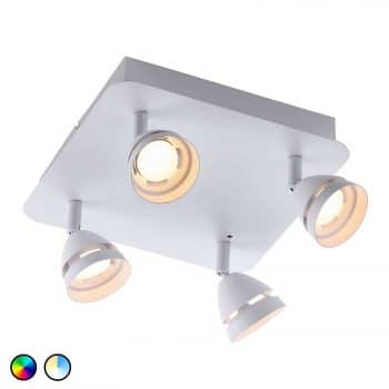 Trio WiZ Gemini stropné LED svietidlo 4-plameňové