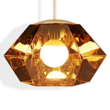 Tom Dixon Cut Short – závesná lampa, zlato