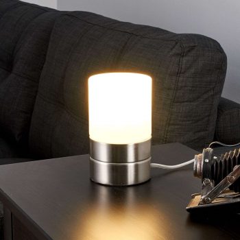 Sevda – stolná LED lampa v tvare valca