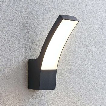 Vonkajšie nástenné LED svietidlo Ilvita antracit