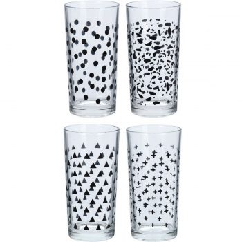 4-dielna sada pohárov 350 ml