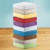4Home jersey prestieradlo biela, 100 x 200 cm - Image 2