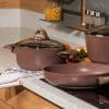 4home 7-dielna sada riadu Granite Brown - Image 5