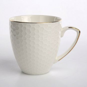 Altom Porcelánový hrnček Honey goldline, 430 ml