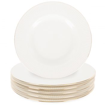 Altom Sada dezertných tanierov Urban 20 cm, 6 ks, biela