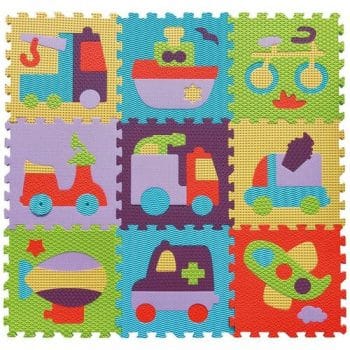 Baby Great Penové puzzle Farebná doprava SX (30x30)